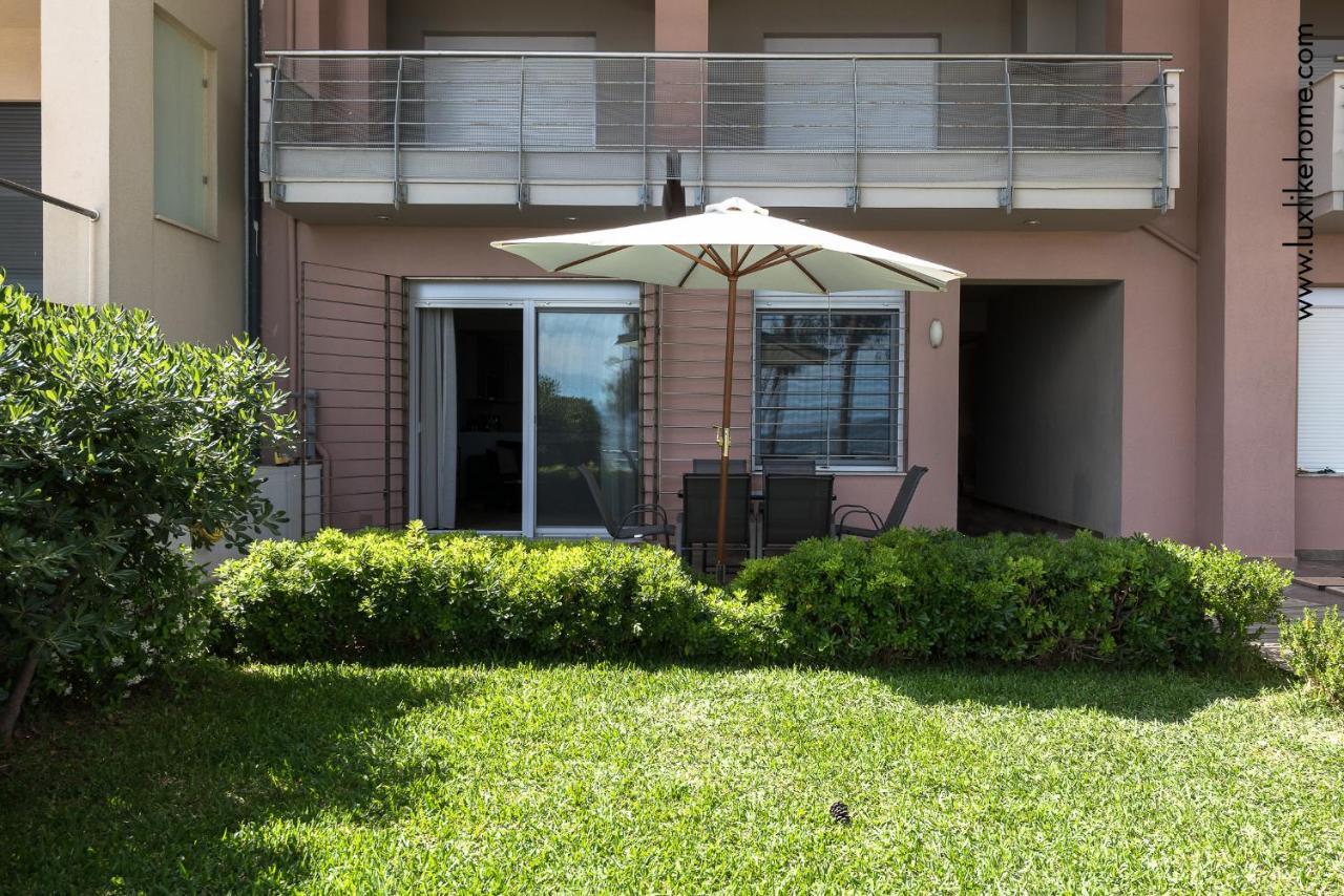 #Luxlikehome - Mediterranee Beachfront Summer House Kalyves Polygyrou Exterior photo